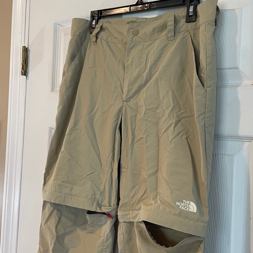 The North Face Size 33 Tan Convertible Travel Chinos - Picture 4 of 15